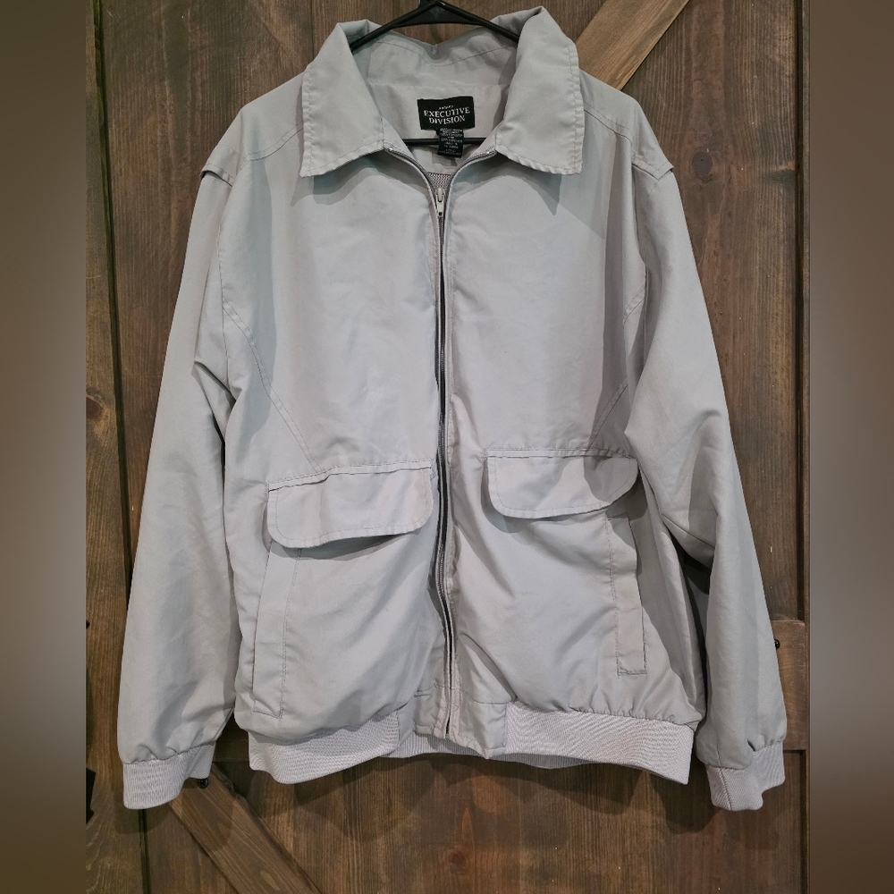 HABAND EXECUTIVE DIVISION Bomber Style Jacket Size Large